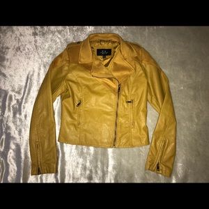 Mustard Moto Jacket